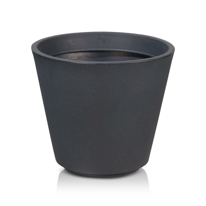 VidaXL Blumentopf Pflanzkübel Mit Herausnehmbaren Einsatz Anthrazit 8 45 L Pp 1 St S097y035