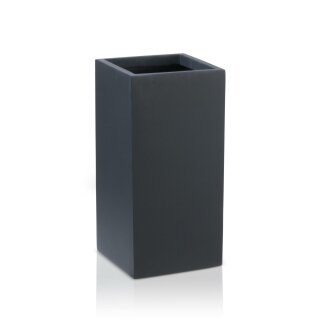 Amei Kubus Pflanzkübel Aus Stonefiber - Grau 42x42x42 Cm, Frostsicher